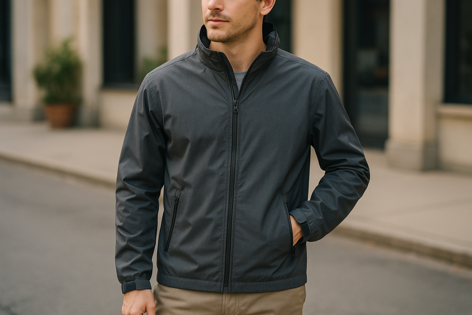 Windbreaker from our Jackets collection. Premium materials, everyday comfort.